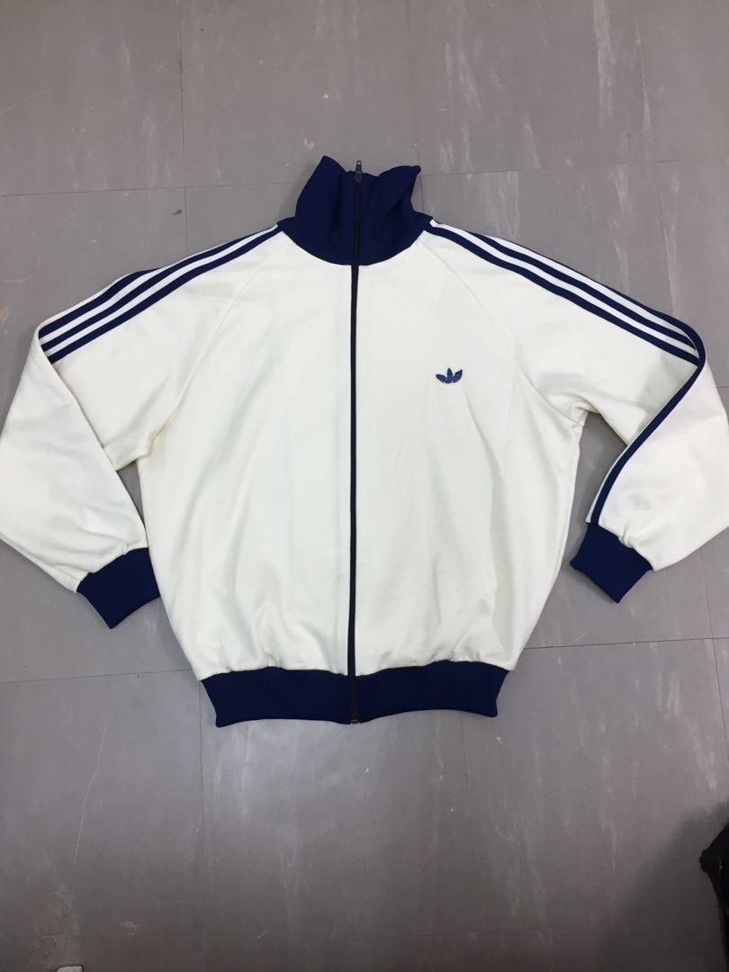 Vintage adidas track jacket by descente, Men's Fashion, Coats 