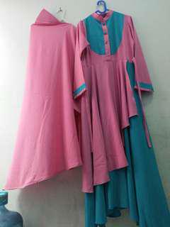 Set gamis syar'i hanbook