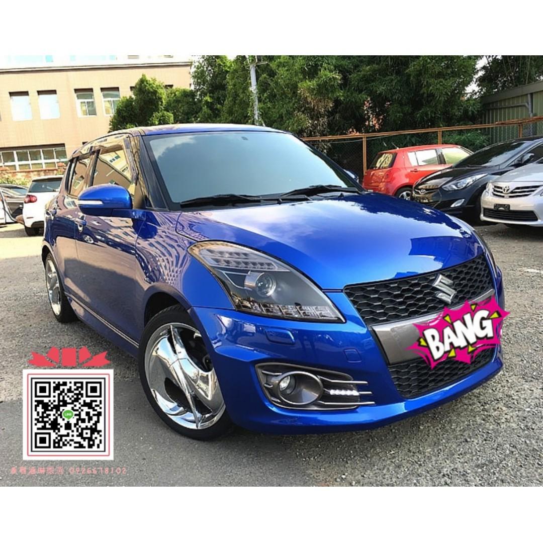 12年鈴木swift 藍 專賣熱門中古車 二手車 改裝車 新古車 汽車 汽車出售在旋轉拍賣