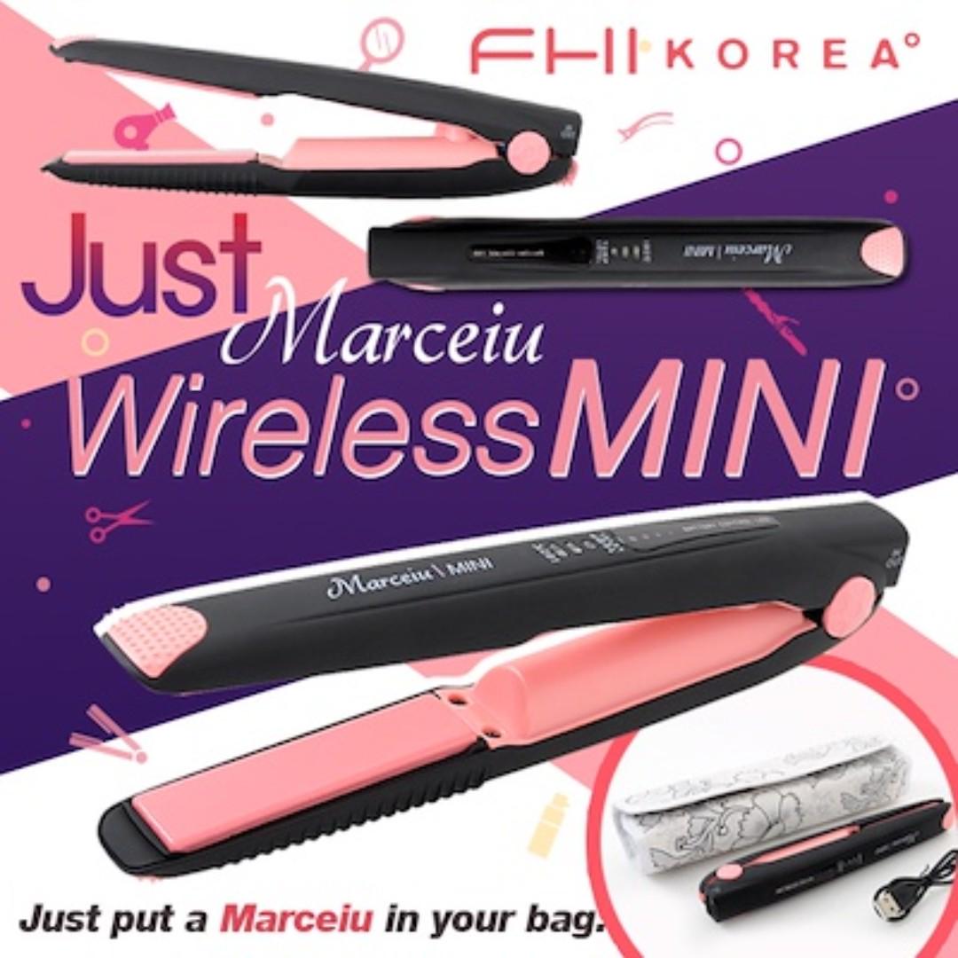 2018 Wireless Marceiu Portable Mini Hair Straightener Perfect for your hair styling Beauty Personal Care Hair on Carousell