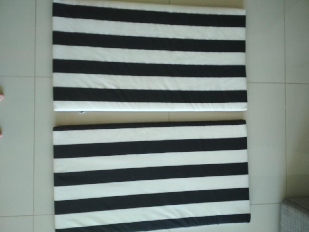 2 Ikea Hemmahos Bench Pads Furniture Home Decor Cushions