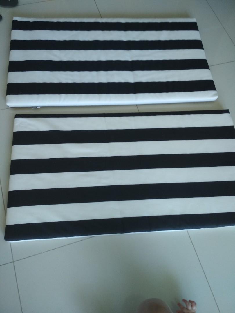 2 Ikea Hemmahos Bench Pads Furniture Home Decor Cushions
