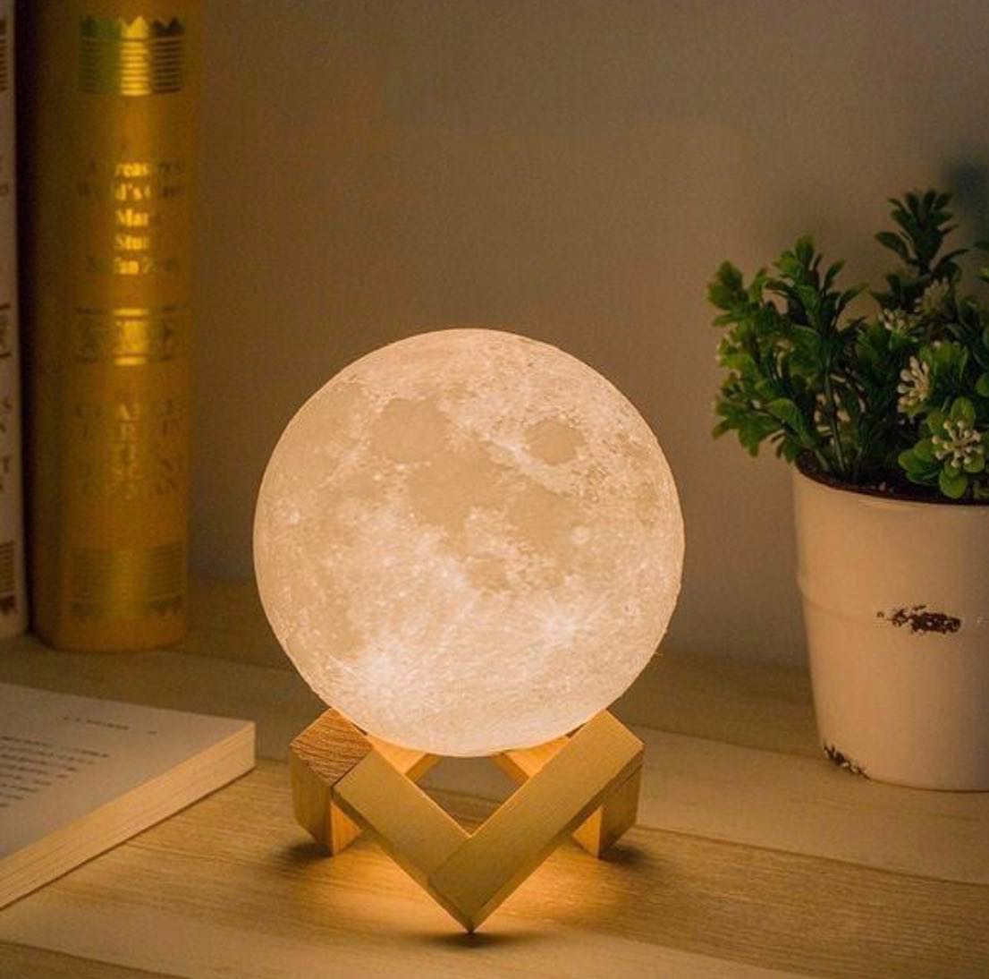 3d Moonlight Lamp Furniture Home Decor Lighting Photo