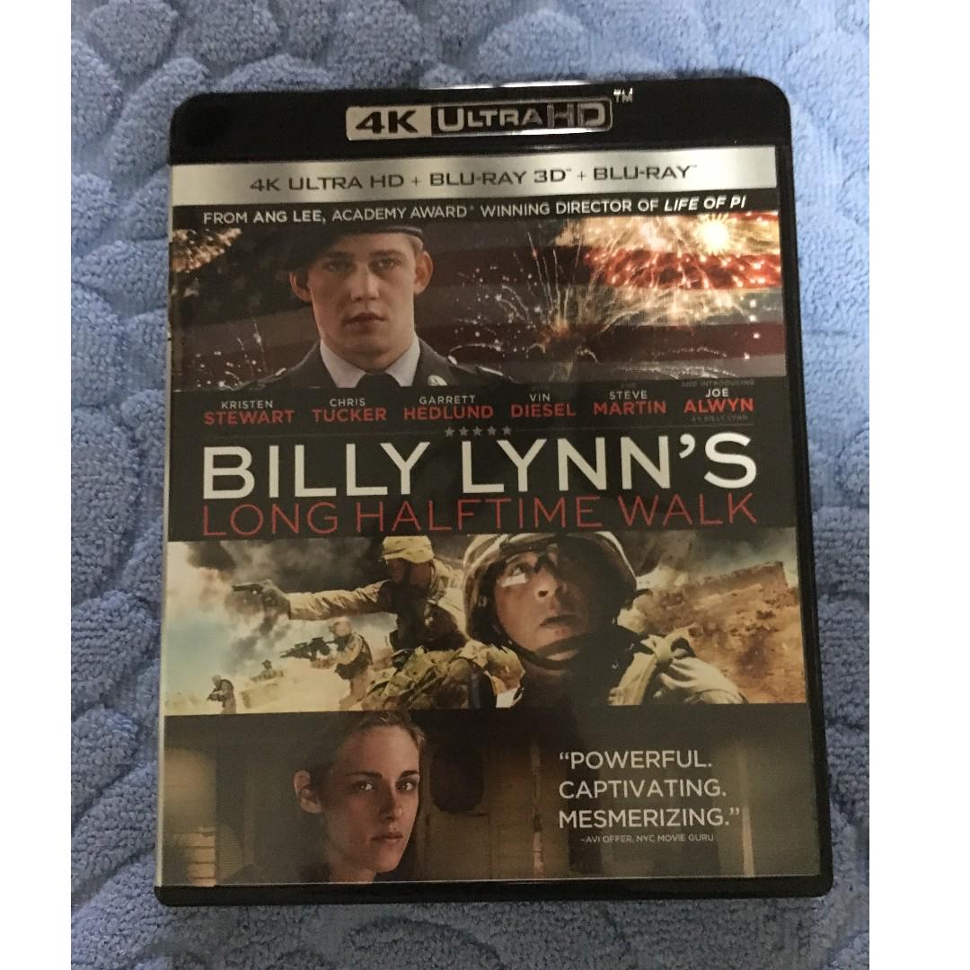 4k Uhd Billy Lynn S Long Halftime Walk 2016 4k Ultra Hd Blu Ray