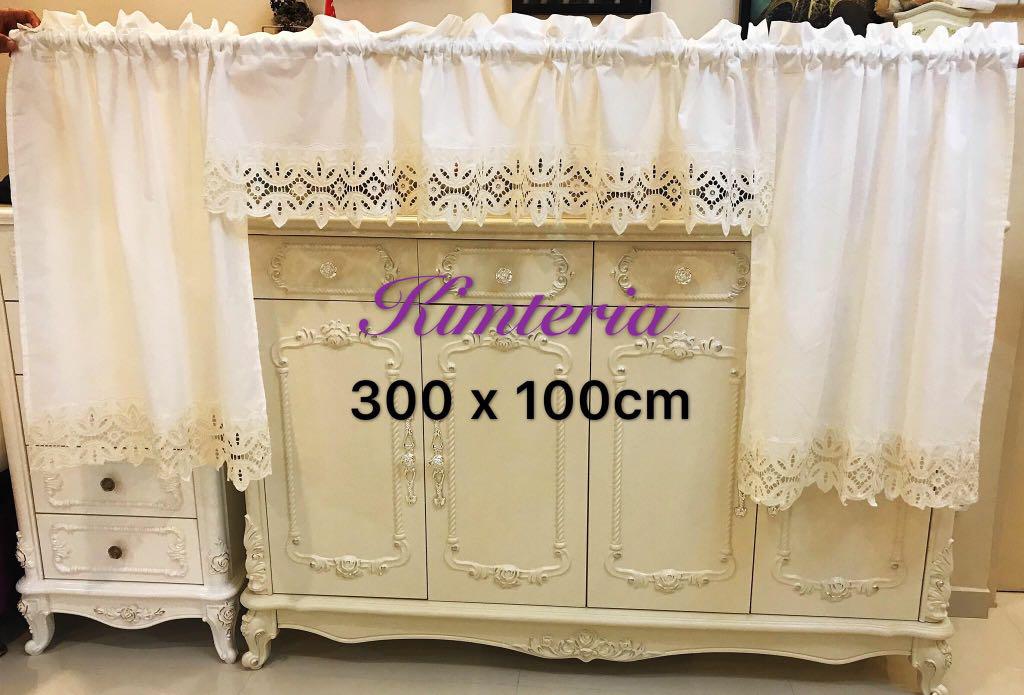 Brand New Gorgeous Floral Valence Kitchen Curtains