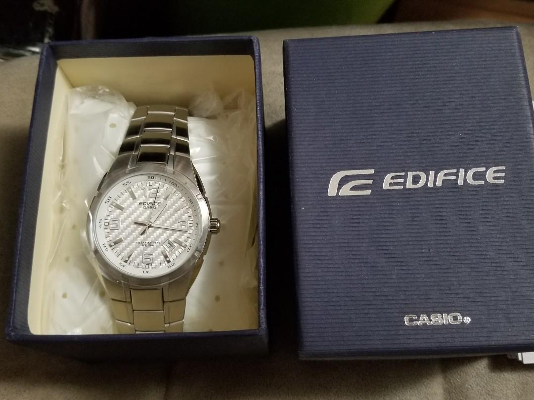 手錶Casio Edifice EF-125D-7AVUDF nike canon adidas fans, 名牌, 手錶- Carousell