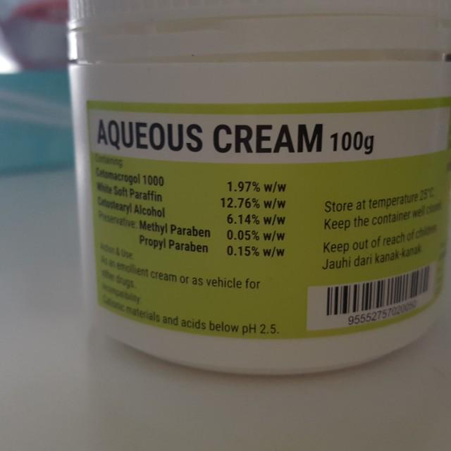 aqueous cream shower gel