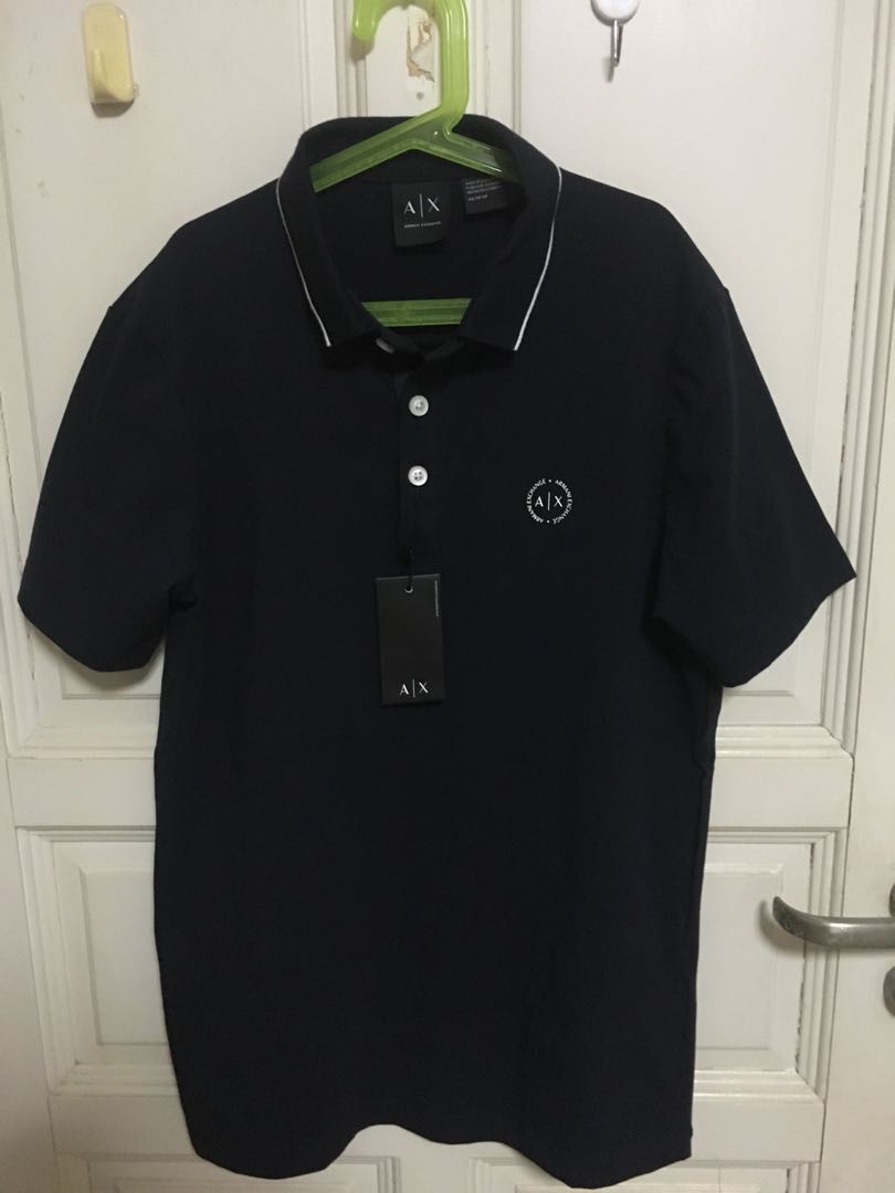 Armani Exchange Polo Shirt Men S Fashion Clothes Tops On Carou