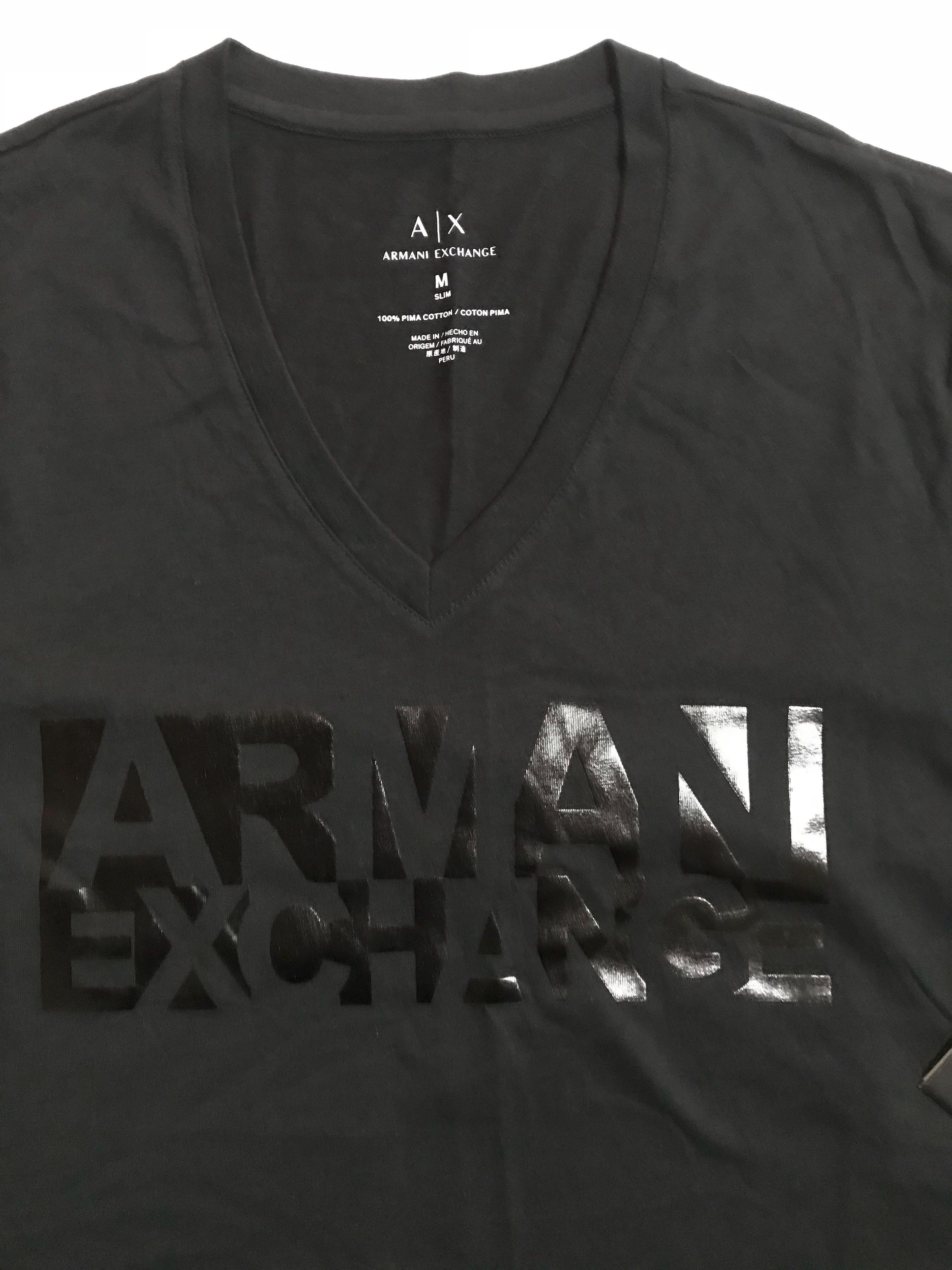armani exchange t shirt made in peru