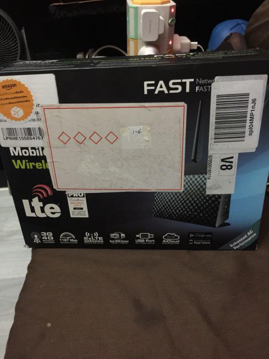 Asus 4g Ac55u Dual Band Wireless Ac1200 4g Lte Modem Router Electronics Computer Parts Accessories On Carousell