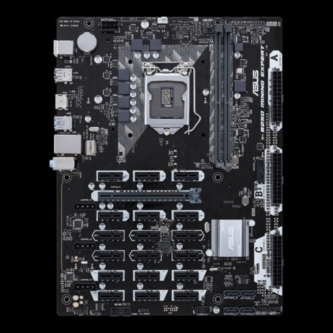 Asus B250 Mining Expert Atx Motherboard Electronics Computer Parts Accessories On Carousell