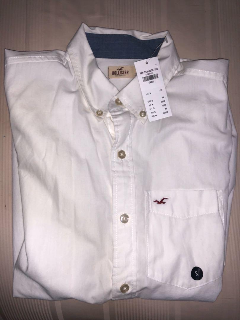 hollister short sleeve button up