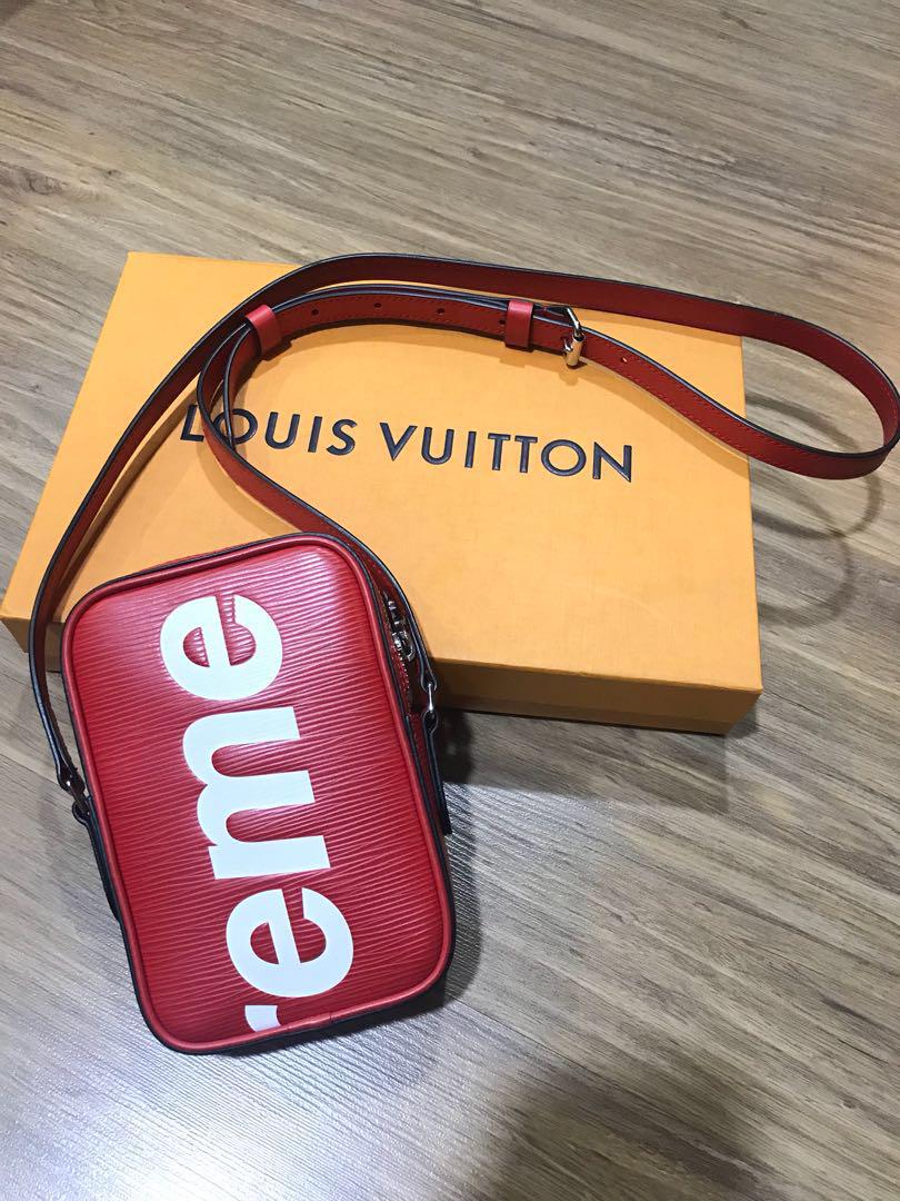Louis Vuitton X Supreme Danube PPM SP EPI 'Red' – CREP LDN