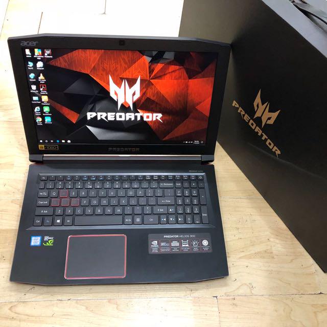 Acer Predator Helios 300 Gaming Laptop Pc 15 6 Full Hd 144hz 3ms Ips Display Intel I7 9750h Gtx 1660 Ti 6gb 16gb Ddr4 256gb Pcie Nvme Ssd Backlit Keyboard Ph315 52 78vl 15 15 99 Inches Amazon Sg
