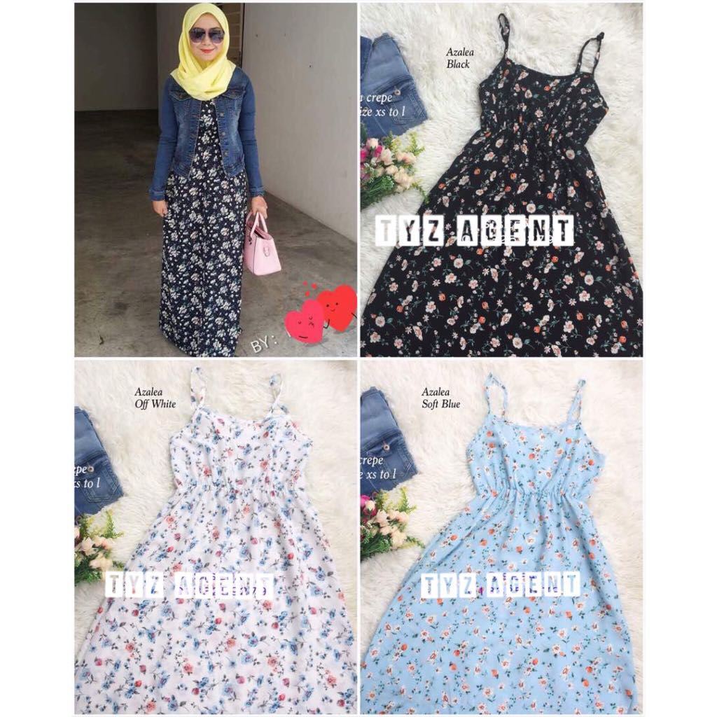 Azalea Floral Dress Maxi Blouse Maternity Dress Ready Stock Malaysia Muslimah Women S Fashion Clothes Dresses On Carousell