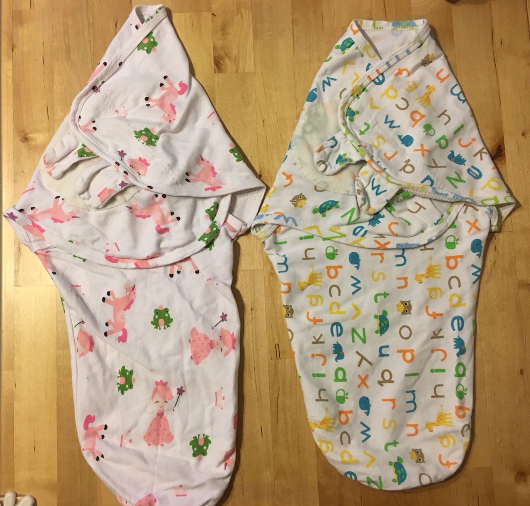 Baby Swaddle with Velcro, Babies & Kids, Bathing & Changing, Diapers