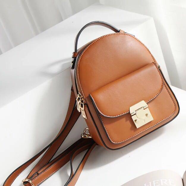 sling bag and backpack
