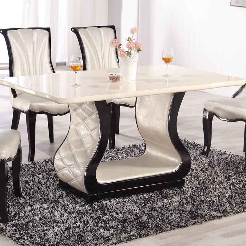 Beautiful Marble Dining Table Set Retail 1200 Furniture Tables Chairs On Carousell