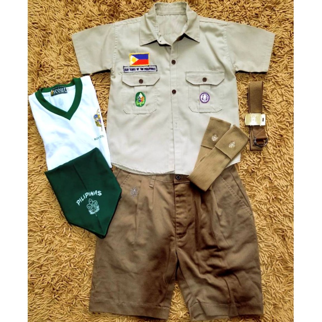 BLC Original Boy Scout of the Philippines Uniform Set of 6 w