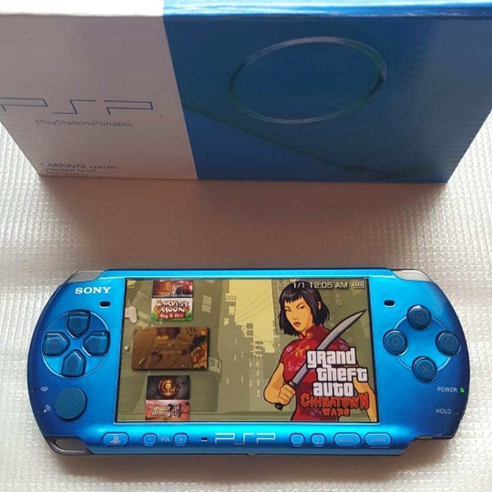 Blue Psp 3000 For Sale Toys Games Video Gaming Consoles On Carousell