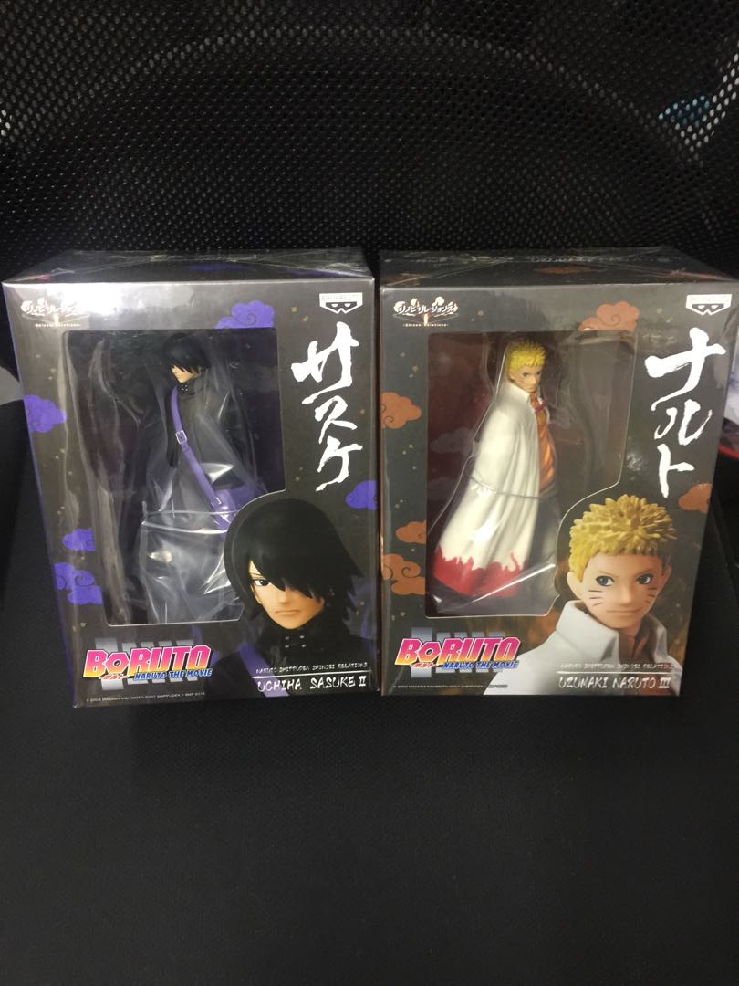 Boruto Uchiha Sasuke Ii Uzumaki Naruto Iii Toys Games Bricks Figurines On Carousell