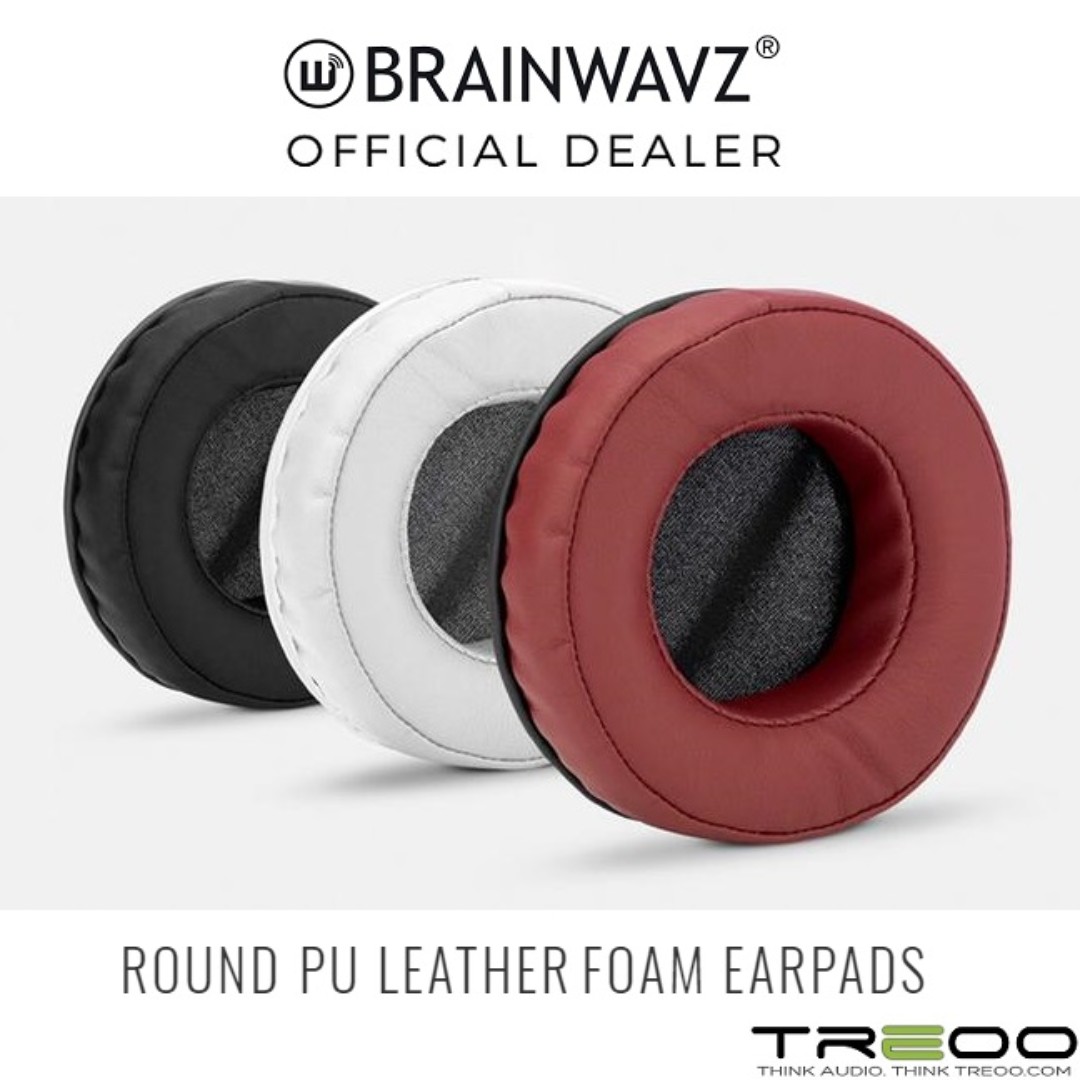 Earpads Brainwavz 100mm Cups Brainwavz Velour PU Leather Hybrid XL