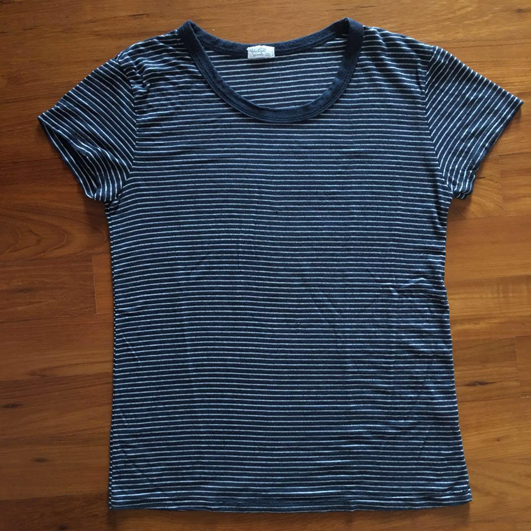 brandy melville bnwot navy striped 