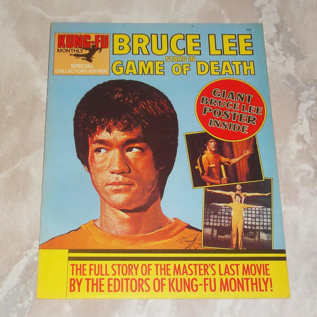 Bruce Lee Game Of Death Poster Magazine 70 S Kung Fu Monthly Special Collectors Edition Kfm Uk Hobbies Toys Memorabilia Collectibles Vintage Collectibles On Carousell