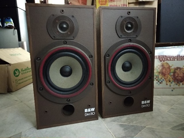 b&w dm110 impedance