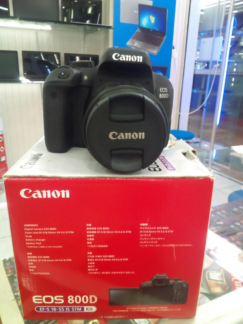 canon 800d kit 18 55mm stm
