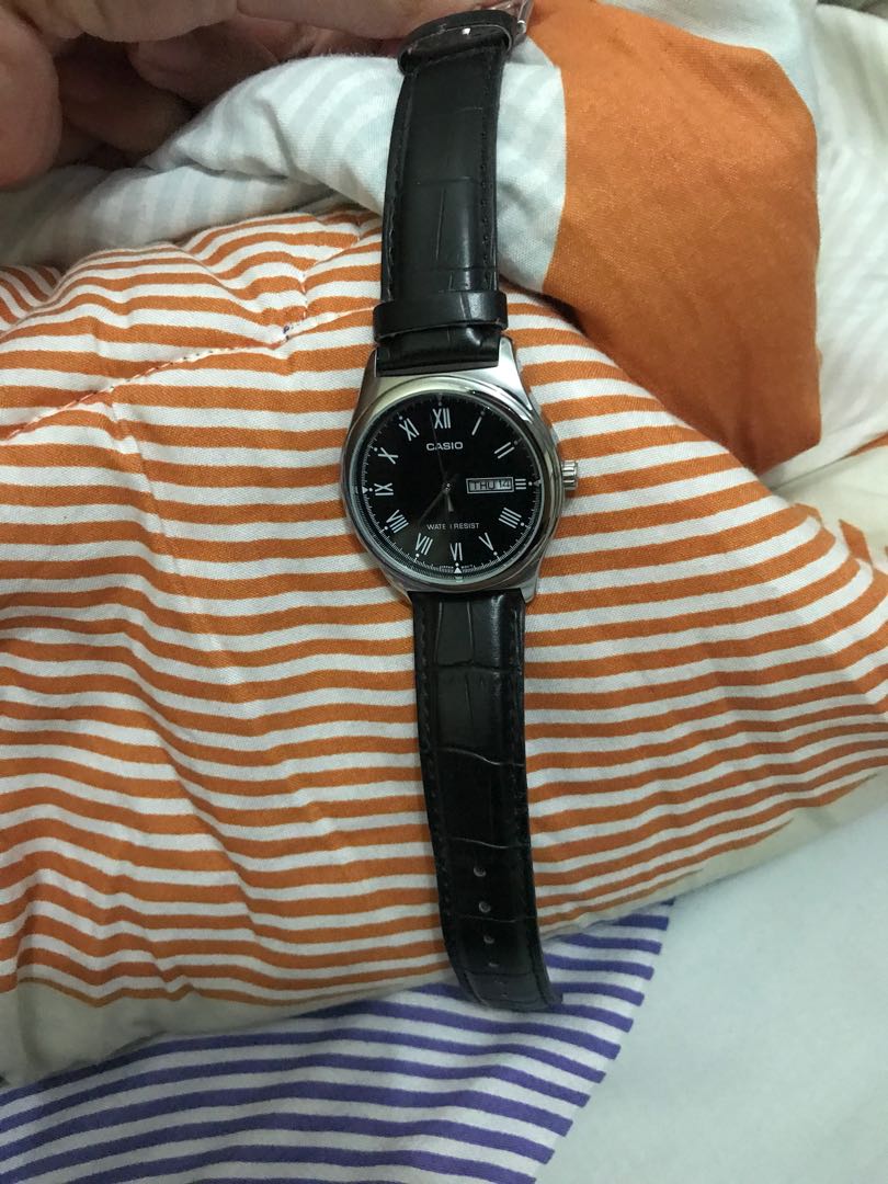 Casio MTP-V006L-1BUDF, Fesyen Wanita, Jam Tangan di Carousell