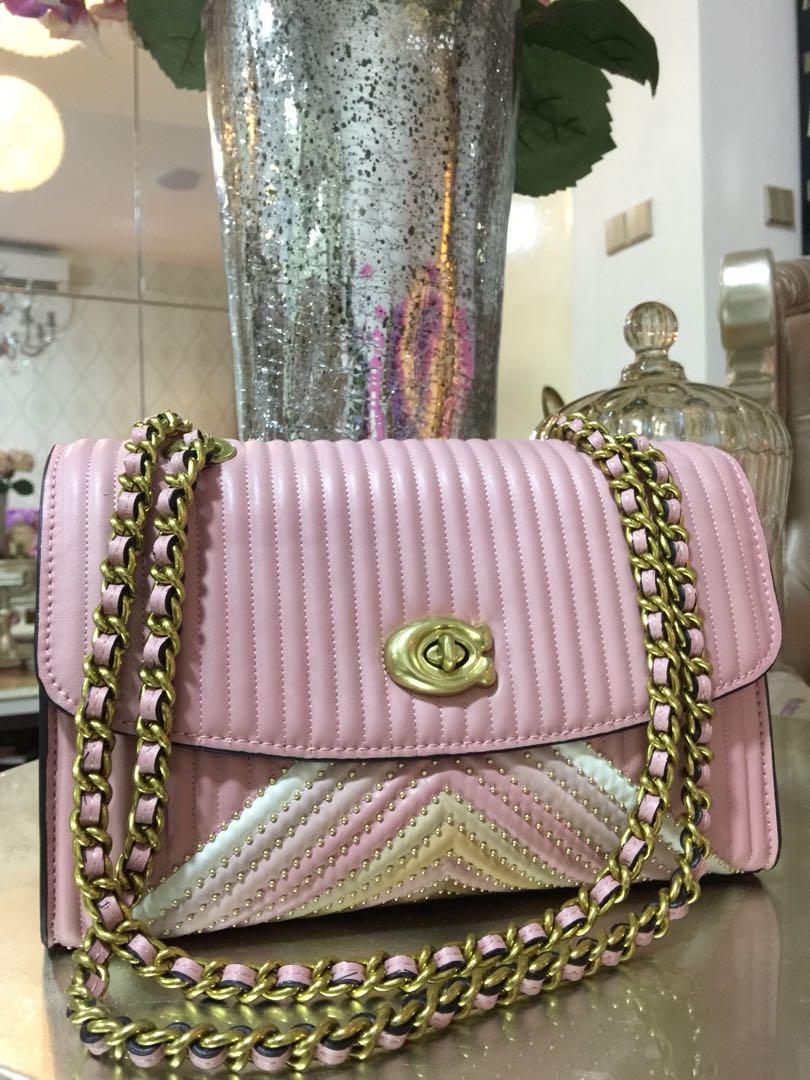 coach parker colorblock