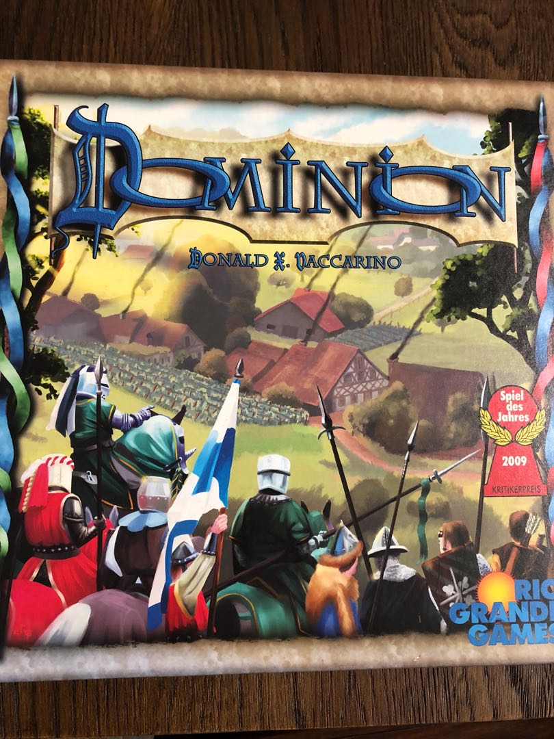 Dominion (Basic Set) Complete with Card Sleeves, Hobbies & Toys, Toys