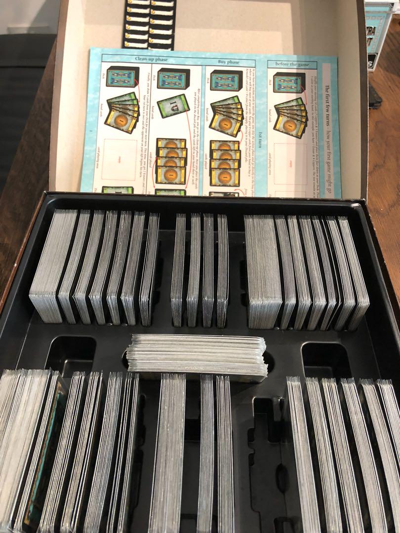 Dominion (Basic Set) Complete with Card Sleeves, Hobbies & Toys, Toys