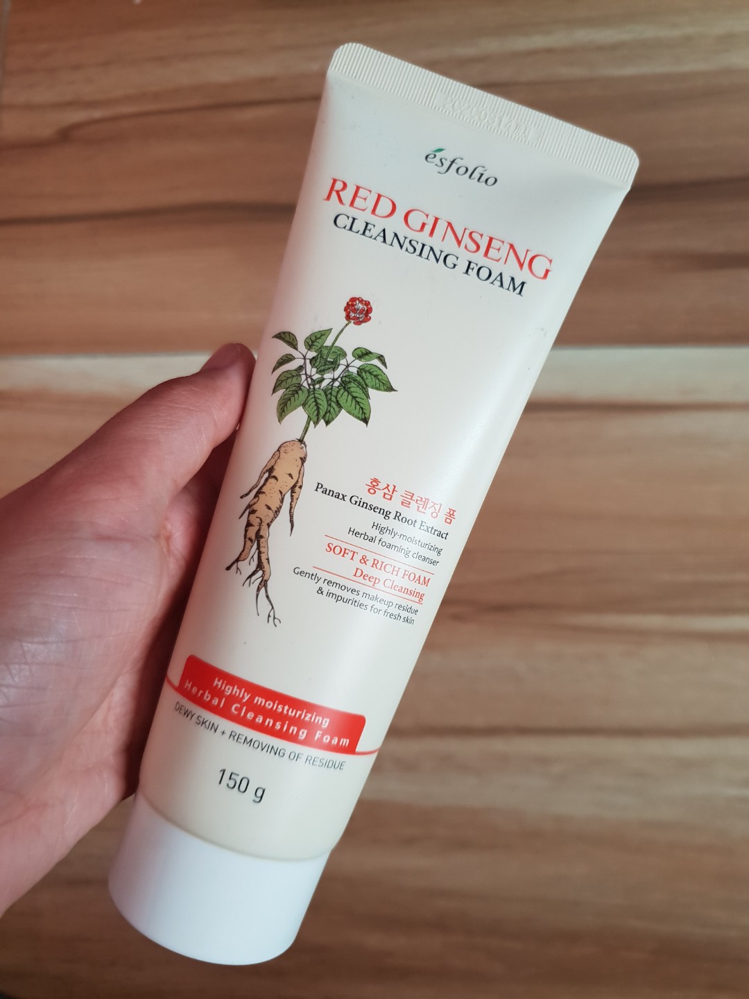 ginseng face wash