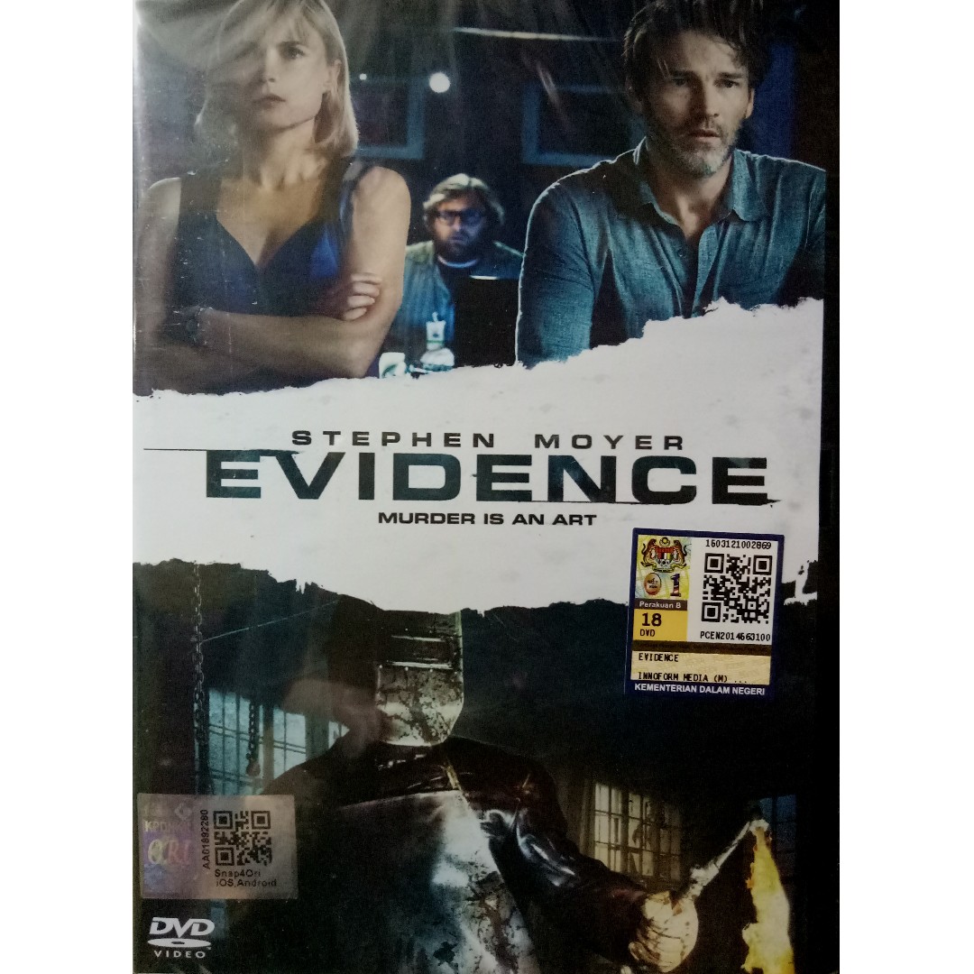 Evidence Movie Stephen Moyer DVD, Hobbies & Toys, Music & Media, CDs ...
