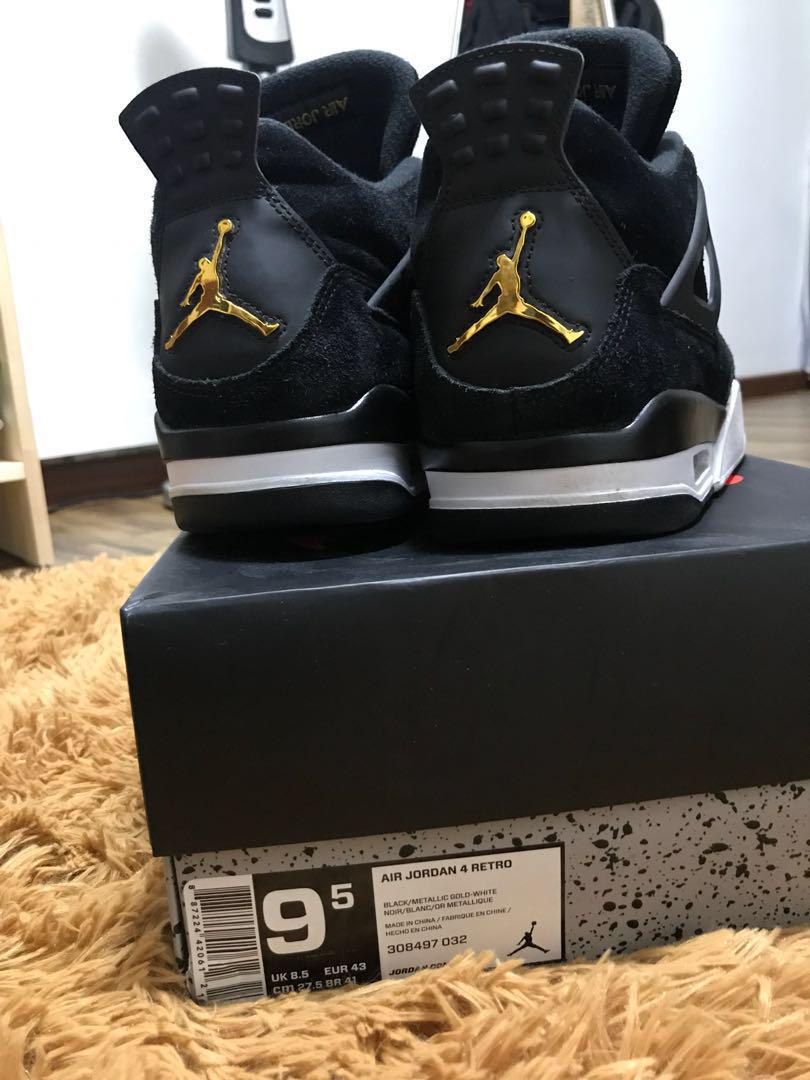 FAST DEAL ‼️‼️ Air Jordan 4 Royalty authentic , Men's Fashion, Footwear,  Sneakers on Carousell