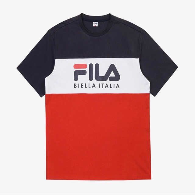 fila biella italia t shirt