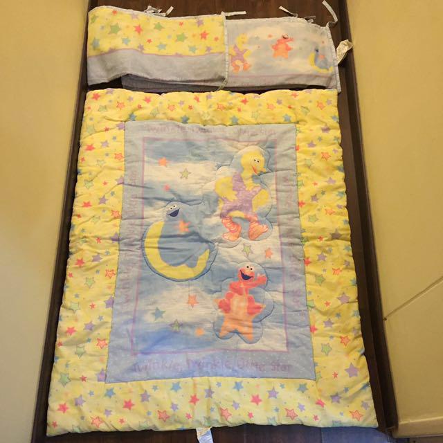 Cookie monster crib bedding online