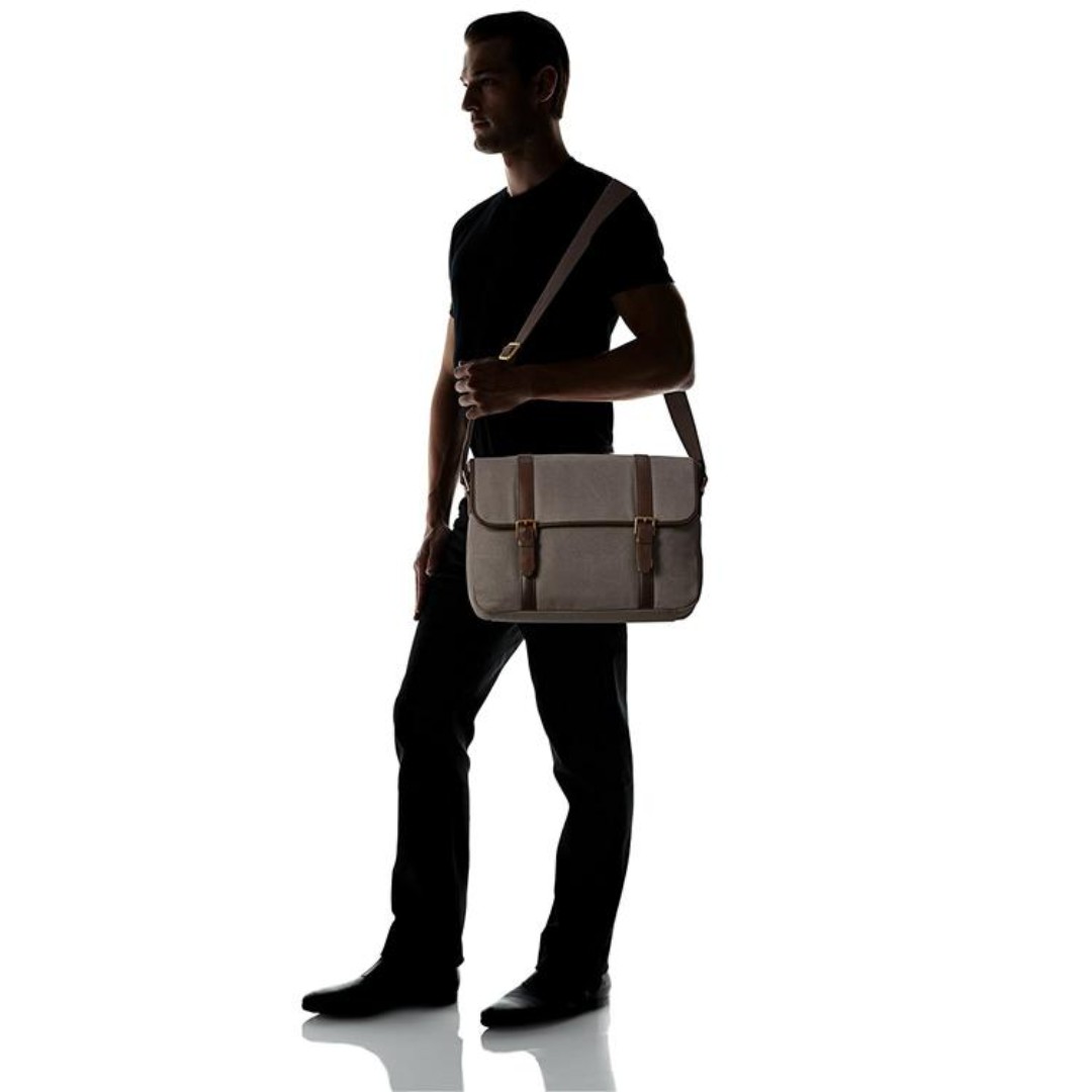 fossil estate messenger bag