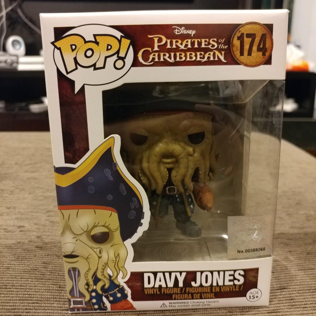 Funko Pop Disney Pirates Davy Jones Action Figure NEW 