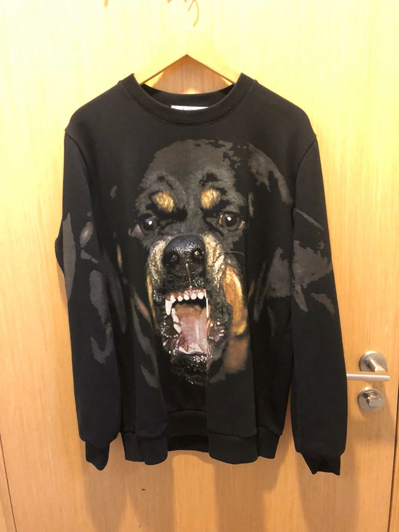 Givenchy Rottweiler Sweater Men s Fashion Tops Sets Tshirts
