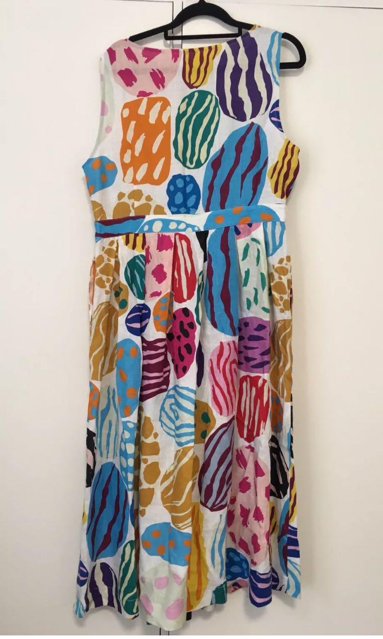 Gorman 'big rocks' dress. Size 14 