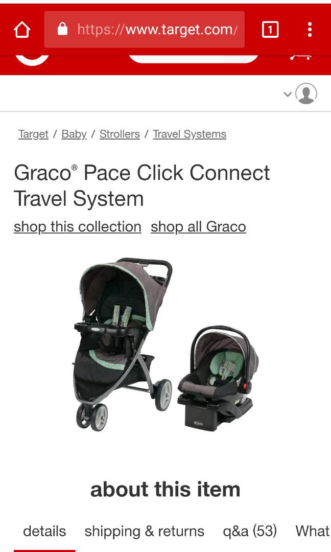 Graco stroller car seat with car seat base Babies Kids Going