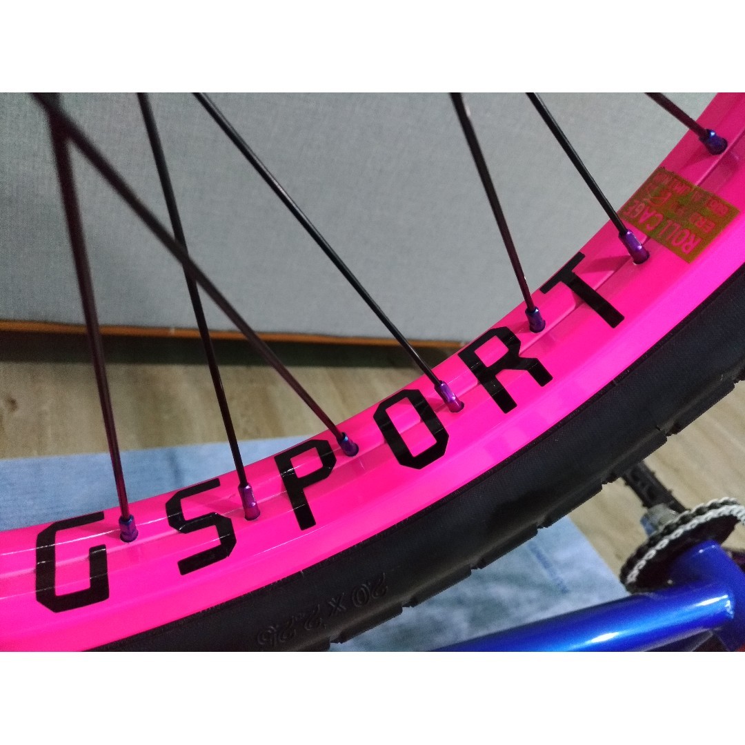 Pink bmx rims discount