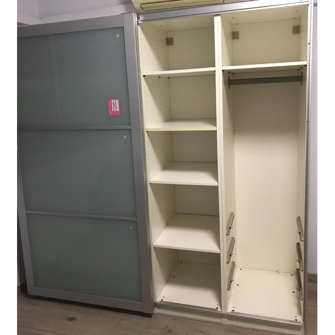 Ikea Pax Wardrobe, Furniture, Shelves & Drawers on Carousell