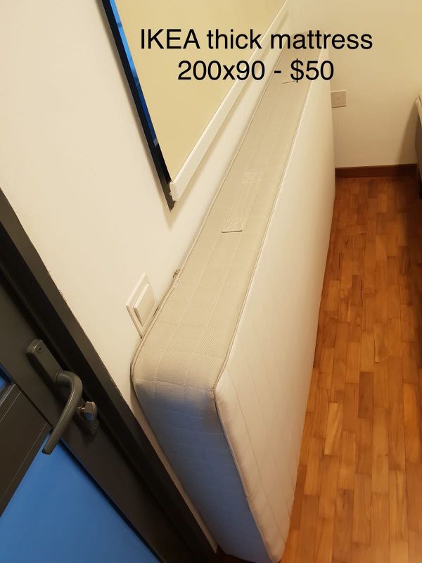 IKEA single mattress, Furniture & Home Living, Furniture, Bed Frames