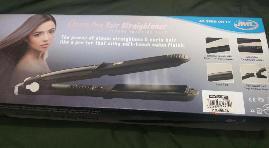 How To Use Jml Steam Pro Hair Straightener