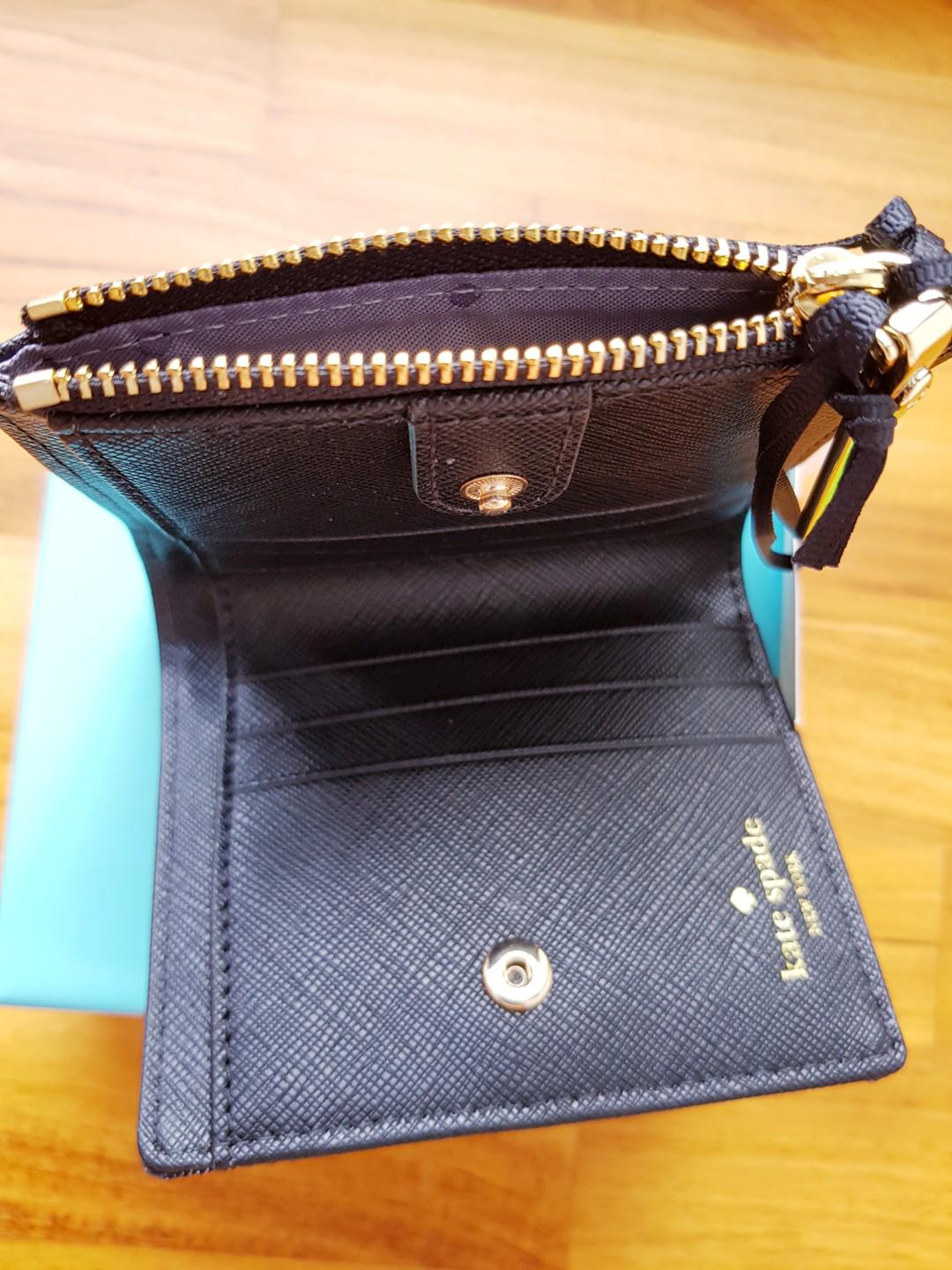 Kate spade sales denim wallet