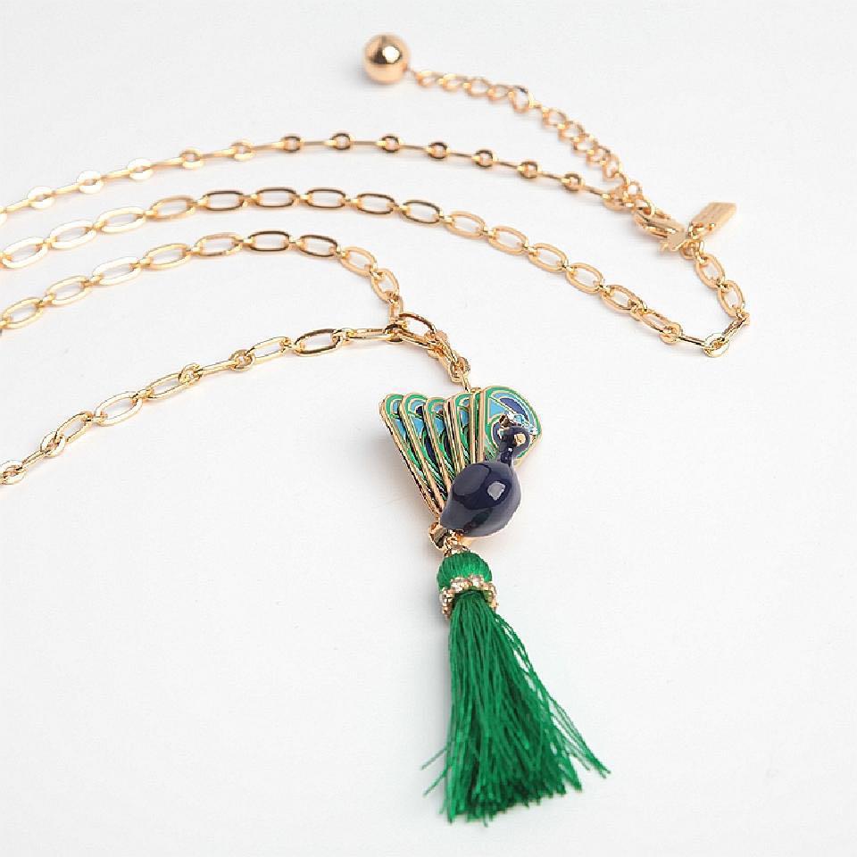 Kate spade store peacock necklace